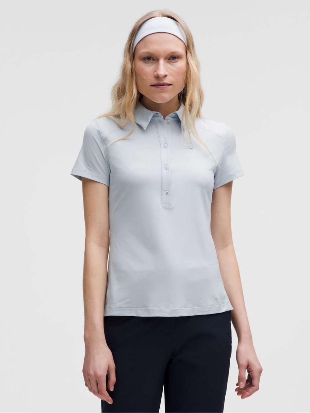 Lululemon Quick-Dry Short-Sleeve Polo Shirt